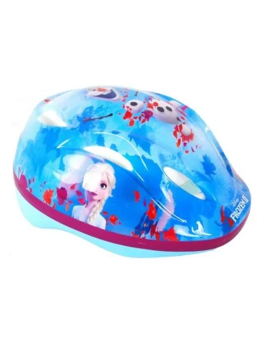 Fietshelm/skatehelm Disney Frozen 2 51-55cm - lichtblauw/paars