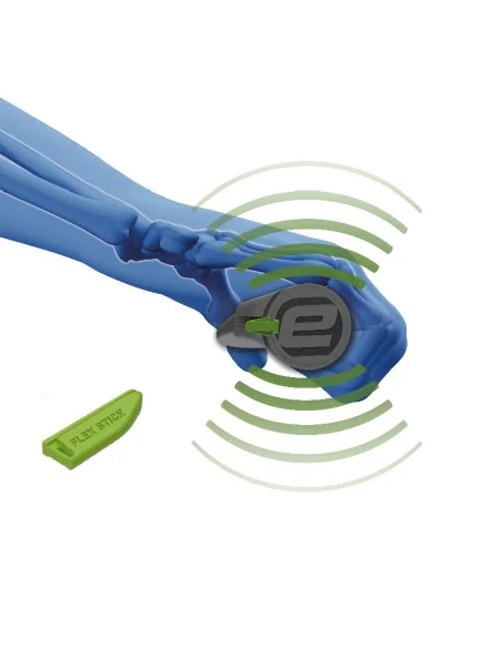 Handvatset Ergotec EG-Active Flex - links 135mm / rechts 88mm - zwart