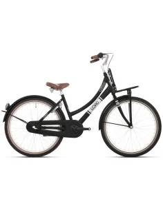 Kinderfiets Bikefun Urban City 24 inch met Nexus 3 versnelling/remnaaf - Mat Zwart 2
