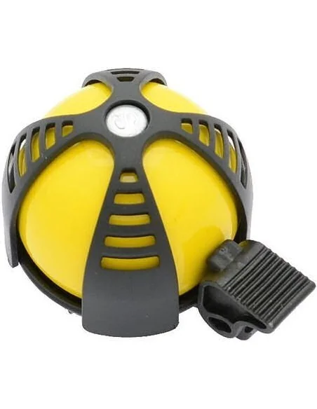 Fietsbel Simson Joy - geel/zwart