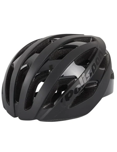 Fietshelm Polisport Light Pro M 54-58 cm - mat zwart / zwart