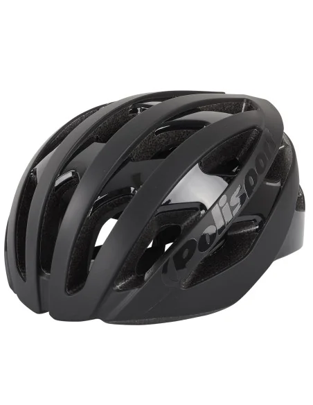 Fietshelm Polisport Light Pro M 54-58 cm - mat zwart / zwart