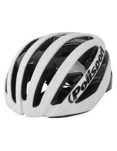 Fietshelm Polisport Light Pro M 54-58 cm - mat wit / zwart