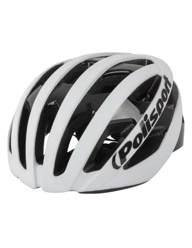 Fietshelm Polisport Light Pro M 54-58 cm - mat wit / zwart