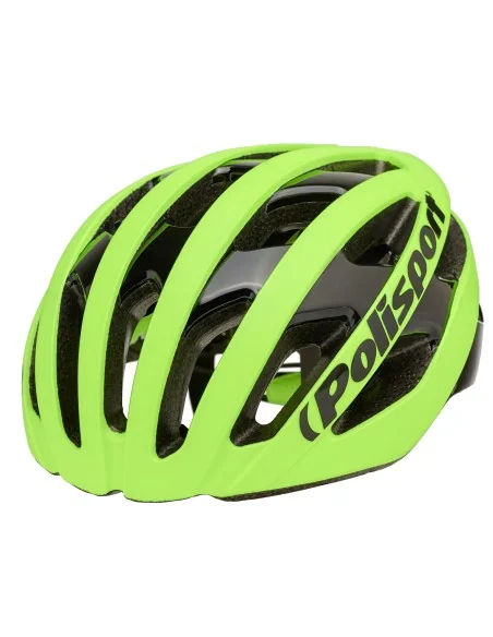 Fietshelm Polisport Light Pro M 54-58 cm - mat fluor geel / zwart