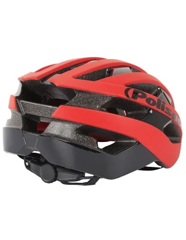 Fietshelm Polisport Light Pro M 54-58 cm - mat rood / zwart