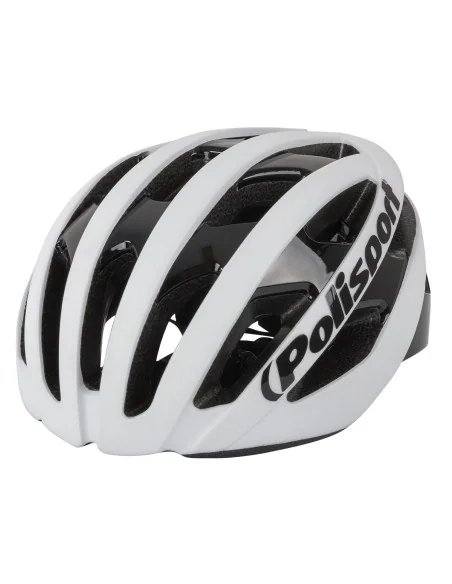 Fietshelm Polisport Light Pro L 58-61 cm - mat wit / zwart