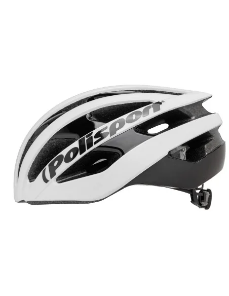 Fietshelm Polisport Light Pro L 58-61 cm - mat wit / zwart
