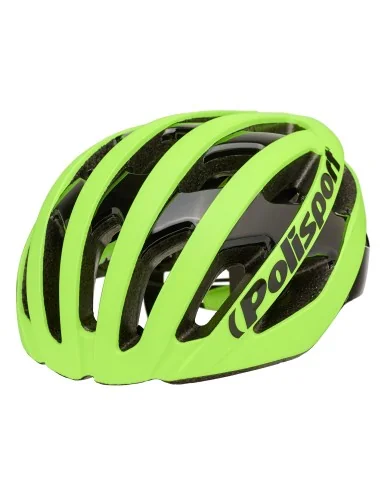 Fietshelm Polisport Light Pro L 58-61 cm - mat fluor geel / zwart