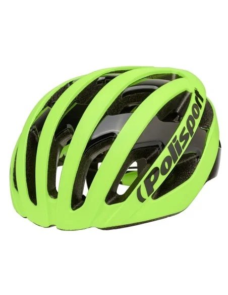 Fietshelm Polisport Light Pro L 58-61 cm - mat fluor geel / zwart
