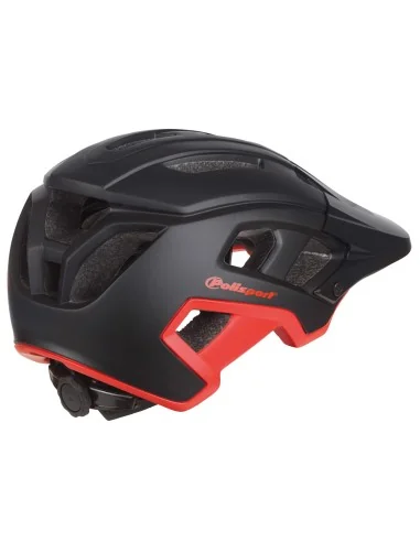Fietshelm Polisport Mountain Pro M 55-58 cm - zwart / rood