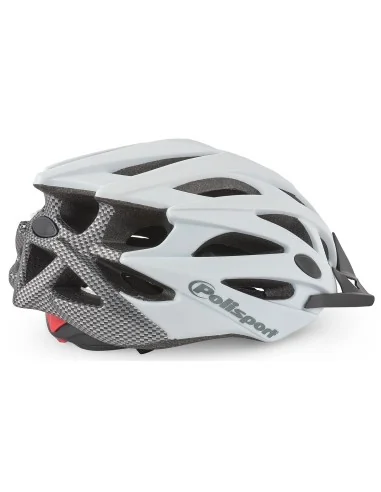 Fietshelm Polisport Twig M 55-58 cm - wit / mat carbon