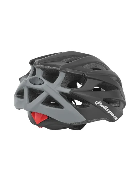 Fietshelm Polisport Twig M 55-58 cm - zwart / grijs