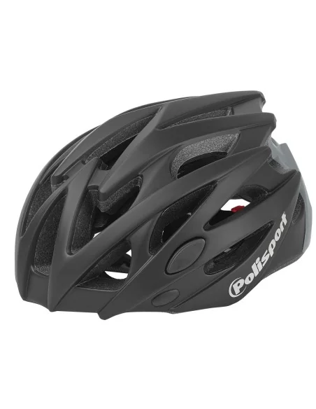 Fietshelm Polisport Twig L 58-61 cm - zwart / grijs