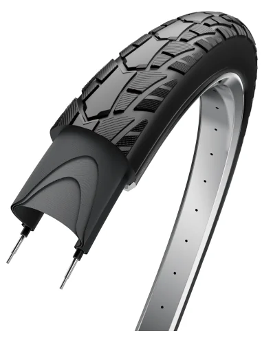 Buitenband Edge Performance Tour 28 x 1 1/2" / 40-635 - Zwart met witte streep