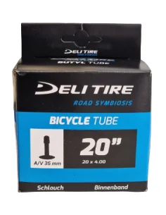 Binnenband 20 x 4.00" AV recht 35 mm (geschikt voor Fatbikes)