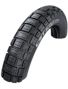 Buitenband Fatbike CST Scout 20 x 4.00"/ 100-406 mm - zwart met reflectie