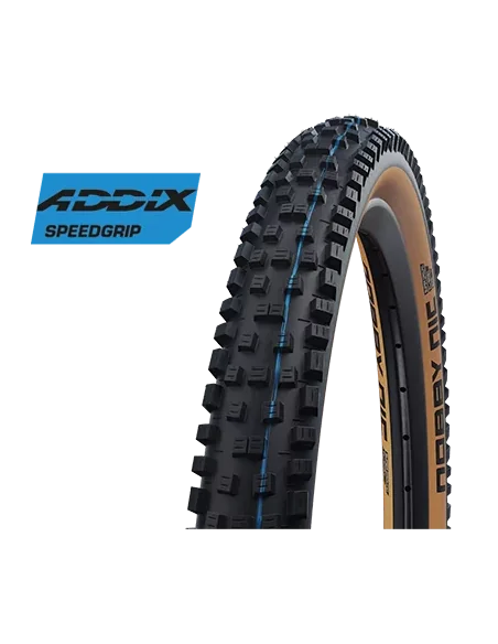 Vouwband Schwalbe Nobby Nic Evo Super Ground 29 x 2.40" / 62-622 - bronze sidewall