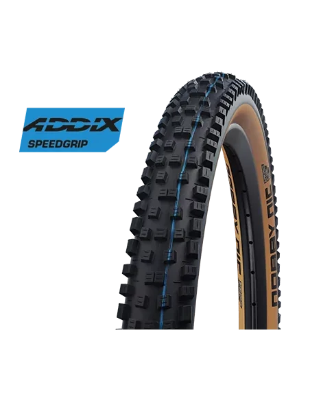 Vouwband Schwalbe Nobby Nic Evo Super Ground 29 x 2.40" / 62-622 - bronze sidewall