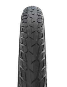 Buitenband Schwalbe Road Cruiser Plus PunctureGuard 28 x1.75" / 47-622 - zwart met reflectie