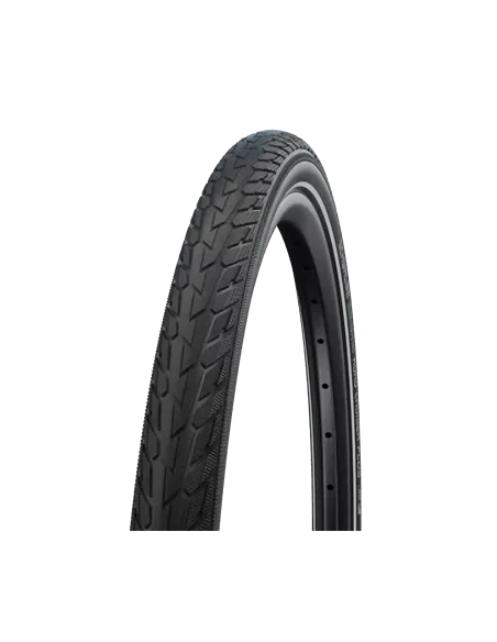 Buitenband Schwalbe Road Cruiser Plus PunctureGuard 28 x1.75" / 47-622 - zwart met reflectie