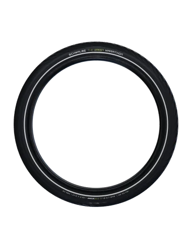 Buitenband Schwalbe Green Marathon GreenGuard 28 x 1.00" / 25-622mm - zwart met reflectie