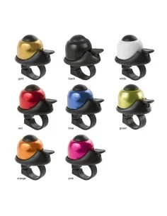 Fietsbel Edge Bella Design Mini ø36mm - zwart (op kaart) 2