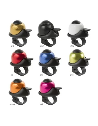 Fietsbel Edge Bella Design Mini ø36mm - zwart (op kaart)