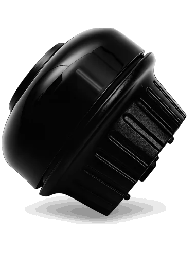 Fietsbel Edge Turney - zwart (werkplaatsverpakking)