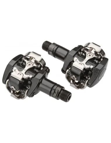 Pedaalset Shimano PD-M505 met plaatjes SM-SH51 - zwart