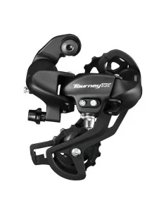 Achterderailleur 7/8-speed Shimano Tourney TX800 met padbevestiging - zwart (werkplaatsverpakking)