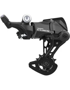 Achterderailleur 9 speed Shimano CUES RD-U4000  - met middellange kooi - Zwart