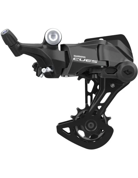 Achterderailleur 9 speed Shimano CUES RD-U4000 - met middellange kooi - Zwart