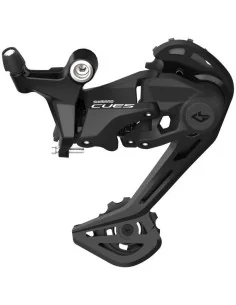 Achterderailleur 9 speed Shimano CUES RD-U4020 - met lange kooi - Zwart