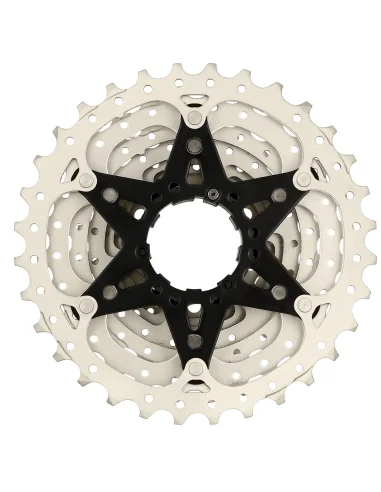 Cassette 11 speed Sunrace CSRS3 11-32T - metallic met zwarte spider