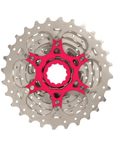 Cassette 10 speed Sunrace CSRX0 11-25T - metallic