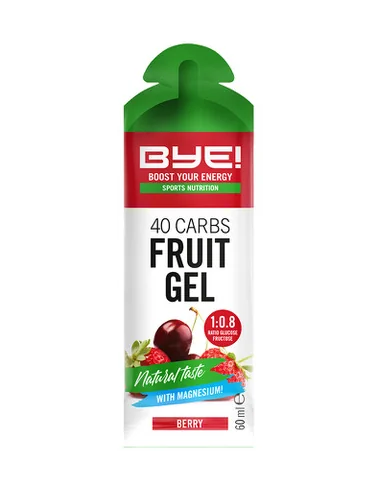 BYE! 40 Carbs Fruit Gel Berry (doos á 12 stuks)