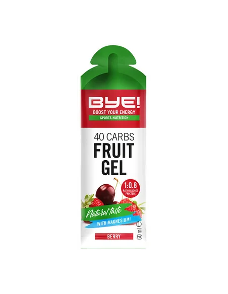 BYE! 40 Carbs Fruit Gel Berry (doos á 12 stuks)