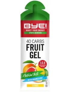 BYE! 40 Carbs Fruit Gel Citrus (doos á 12 stuks)