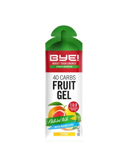 BYE! 40 Carbs Fruit Gel Citrus (doos á 12 stuks)