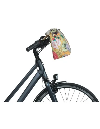 Stuurtas Basil Bloom Field KF-hook 11 liter 29 x 15 x 26 cm - honey yellow