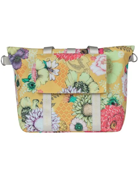 Stuurtas Basil Bloom Field KF-hook 11 liter 29 x 15 x 26 cm - honey yellow