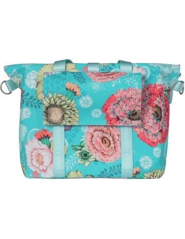 Stuurtas Basil Bloom Field KF-hook 11 liter 29 x 15 x 26 cm - sky blue