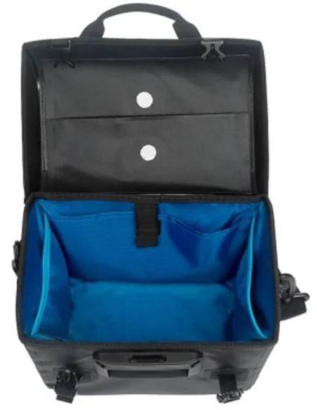 Bagagedragertas New Looxs Varo Trunkbag 15 liter 36 x 20 x 24 cm - zwart