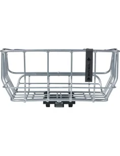Fietsmand Basil Portland Rear MIK 25 liter 43 x 36 x 22 cm - chroom