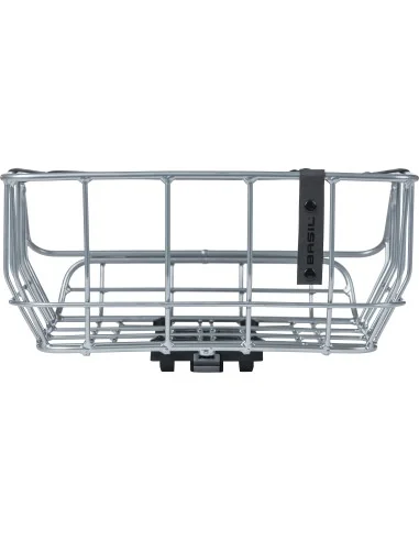 Fietsmand Basil Portland Rear MIK 25 liter 43 x 36 x 22 cm - chroom