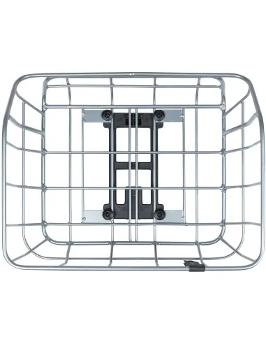 Fietsmand Basil Portland Rear MIK 25 liter 43 x 36 x 22 cm - chroom