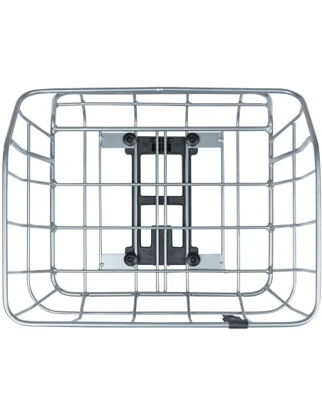 Fietsmand Basil Portland Rear MIK 25 liter 43 x 36 x 22 cm - chroom