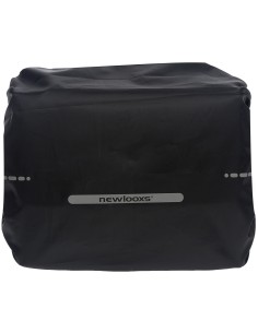 Regenhoes New Looxs voor enkele fietstassen 48cm x 55cm met reflectie - zwart 2