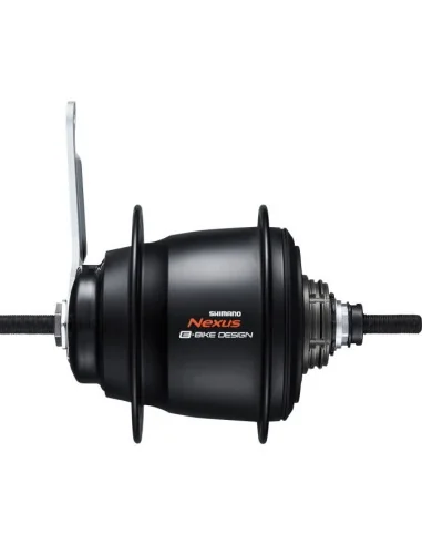 Versnellingsnaaf Shimano Nexus 5 SG-C7000-5 met terugtraprem - 36 gaats - zwart